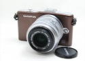 【中古】 オリンパス・OMシステム(olympus・OM SYSTEM) OLYMPUS PEN mini E-PM1 レンズキット [ブラウン]