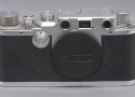 ライカ IIIC 戦前型 段付きボデー グレー皮張り