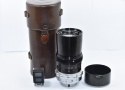 【希 少】CHIYODA KOGAKU TELE ROKKOR 13.5cm F4.5 純正専用ファインダー、フード、ケース付 【MINOLTA SUPER A用交換レンズ】