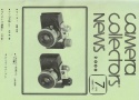 【絶版書籍】CAMERA COLLECTORS NEWS 【2000年7月号 通巻277号】