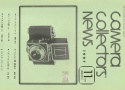 【絶版書籍】CAMERA COLLECTORS NEWS 【1997年11月号 通巻245号】