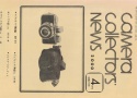 【絶版書籍】CAMERA COLLECTORS NEWS 【2000年4月号 通巻274号】