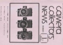 【絶版書籍】CAMERA COLLECTORS NEWS 【2001年1月号 通巻283号】