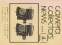 【絶版書籍】CAMERA COLLECTORS NEWS 【1997年4月号 通巻238号】