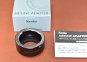 【新品未使用 特価ご奉仕】Kenko MOUNT ADAPTER C/Y-FUJI X変換アダプター 【信頼の日本製 価格.com 最安値より安い!!】