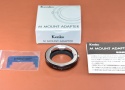【新品未使用 特価ご奉仕】Kenko MOUNT ADAPTER LEICA M-FUJI X変換アダプター 【信頼の日本製 価格.com 最安値より安い!!】