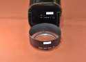 【コレクション向け 希 少】 Canon 50/1.2用メタルフード 【純正本革ケース付】