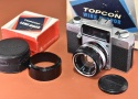 【希 少】TOPCON WINK MIRROR S UV TOPCOR 53/2 付 【取説、純正ケース、フード、元箱付】