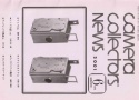 【絶版書籍】CAMERA COLLECTORS NEWS 【2001年6月号 通巻288号】