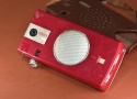 【希 少】 Kowa ramera Red 純正本革ケース、マガジン1個付 【Prominar 23/3.5 レンズ搭載】