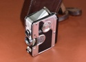 【希 少】Goerz Minicord Silver×Black 純正本革ケース、フィルムマガジン付 【C.P.Goerz HELGOR 2.5cm F2 レンズ搭載】