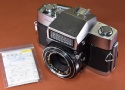 【希 少】MINOLTA-ER 前期型 米国輸出仕様  整備済【MINOLTA ROKKOR-TD 45/2.8 レンズ搭載】