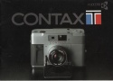 【絶版カタログ】CONTAX T 【表紙に KYOCERA マーク入りバージョン】