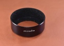minolta LENS SHADE D52ND 【52mm径メタルフード MC 55/1.7 等用】