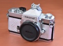 【リメイクカメラ】Nikomat FTN Silver 純正アクセサリーシュー付【モルト交換済】