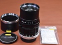 MINOLTA AUTO TELE ROKKOR-PF 135mm F2.8 整備済 【純正メタルフードD57KD付】
