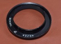 【希 少】Nikon GN NIKKOR 45/2.8用METAL HOOD 【大文字『F』刻印タイプ】
