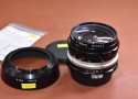 Nikon NIKKOR-H・C  Auto 28mm F3.5 整備済 【純正メタルフードHN-3付】