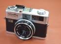 minolta HI-MATIC F Silver【MINOLTA ROKKOR 38/2.7レンズ搭載】