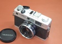 YASHICA ELECTRO 35 FC Silver モルト交換済【YASHINON DX 40/2.8 レンズ搭載】