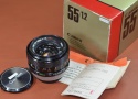 【コレクション向け】Canon FD 55mm F1.2 S.S.C. 元箱付一式【キレイな物をお探しの方必見!!自信ありの逸品!!】
