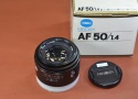 MINOLTA AF 50mm F1.4 【元箱付】