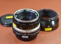 Nippon Kogaku NIKKOR-H Auto 50mm F2 【大文字『F』刻印メタルフード付】※キレイな物をお探しの方必見!!自信ありの逸品!!