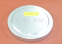 【絶版アクセサリー】Canon METAL LENS CAP 【Canon 50/1.4等用】