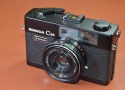 KONICA C35 flash matic Black モルト交換済 【KONICA HEXANON 38/2.8 レンズ搭載】