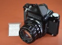 PENTAX 6×7 アイレベルミラーアップ Super-Multi-Coated TAKUMAR/6×7 105/2.4付 【レンズ整備済 ボディモルト交換済】
