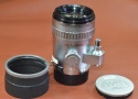 P.ANGENIEUX ALPA ALFITAR 90mm F2.5 【純正メタルフード、特注フィルター、ALPA→LEICA Mマウントアダプター付】
