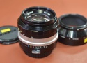 Nikon NIKKOR-S・C Auto 50mm F1.4 【純正メタルフード付】