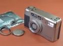 CONTAX TVS II D 純正30.5mm1A MC Filter、ストラップ、取説付 【キレイな物をお探しの方必見!!自信ありの逸品!!】