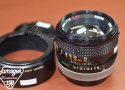 Canon  FD 50mm F1.4 S.S.C. 純正フードBS-55付【カメラ女子に絶大な人気のオールドレンズ】