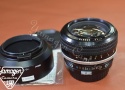 Nikon NEW NIKKOR 55mm F1.2 整備済 【純正メタルフードHS-12付】
