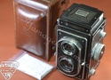 ZEISS IKON Ikoflex II 前期型 整備済 純正ケース1224/16付 【Carl Zeiss Jena Triotar 7.5cm F3.5レンズ搭載】