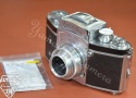 【希 少】Jhagee Kine Exacta Carl Zeiss Jena Tessar 4cm F4.5付 【整備済】