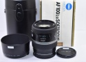 【希 少】 MINOLTA AF SOFT FOCUS 100mm F2.8 【純正フード、ケース、元箱付一式】