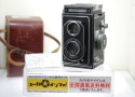 イコフレックス II 前期型 純正ケース付 OH済 【トリオター7.5cm F3.5 レンズ搭載】  