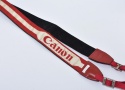 【希 少】Canon CPE 紅白 PROFESSIONAL 細ストラップ 【CANON'S PERSONAL EQOUIPMENT】