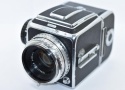 【希 少】 HASSELBLAD 1000F Carl Zeiss Tessar 80/2.8付 【純正フィルムマガジン付】