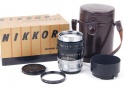【美品】Nikon/ニコン Nippon kogaku/日本光学 NIKKOR-P 105/2.5 RF Sレンズ