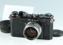 Nikon S2 Original Black Paint + NIKKOR-S・C 50mm F/1.4 Lens #39684D8