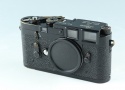 Leica Leitz M3 Repainted Black 35mm Rangefinder Film Camera #42404T