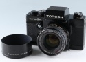 Topcon Super DM + Tokyo Kogaku RE GN Topcor M 50mm F/1.4 Lens #43301D3