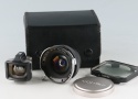 Contax Carl Zeiss Hologon T* 16mm F/8 Lens Moditied to Leica M #52609A1