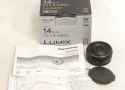 【美品】 LUMIX G  14mm 1：2.5 II ASPH. (Black) H-H014A-K