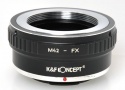 K&F Concept レンズマウントアダプター KF-42X (M42マウントレンズ → 富士フィルムXマウント変換)