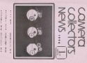 【絶版書籍】CAMERA COLLECTORS NEWS 【1998年1月号 通巻247号】
