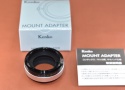 【新品未使用 特価ご奉仕】Kenko MOUNT ADAPTER FD-FUJI X変換アダプター 【信頼の日本製 価格.com 最安値より安い!!】